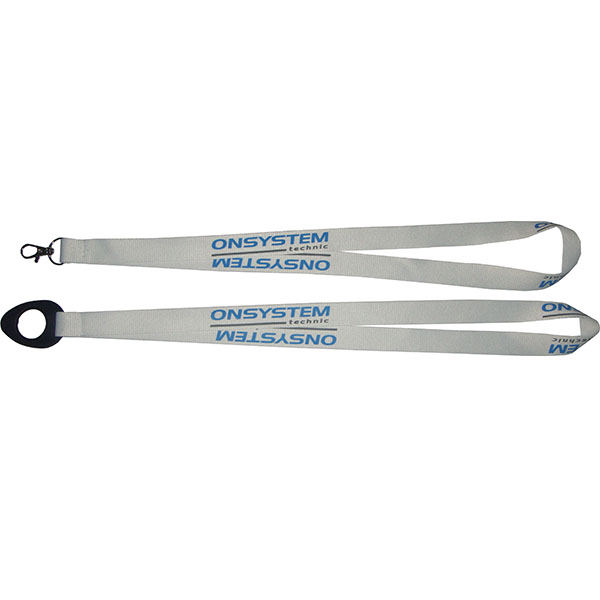 cheap silk screen printing polyester lanyard with bottle holder | EVPL4103